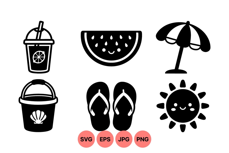  Summer Beach Clipart Image 3