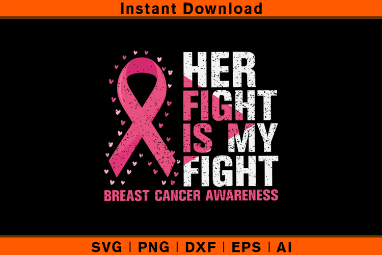 Pink Ribbon Svg Image 18