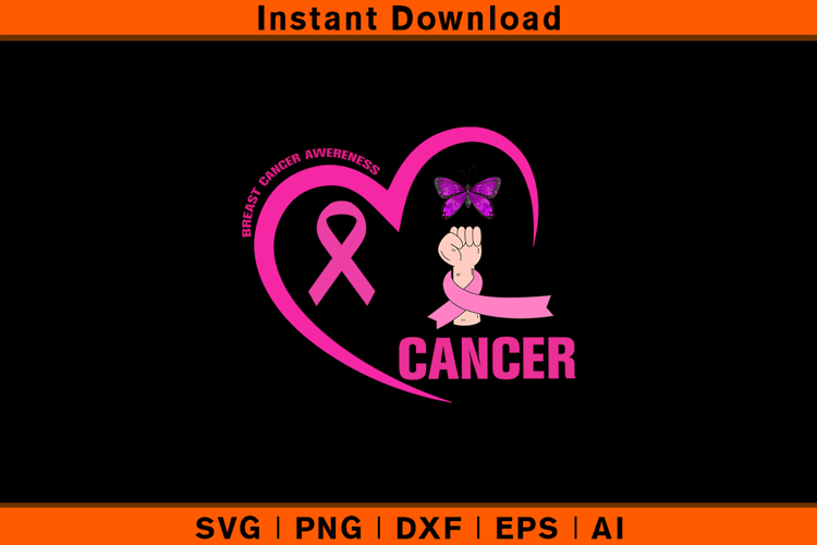 Pink Ribbon Svg Image 22