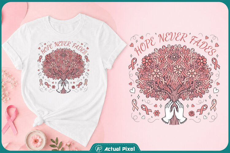 Breast Cancer Awareness Quotes Design example image 1