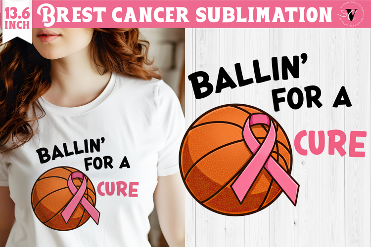 Breast cancer sublimation | Pink ribbon | Awareness Clipart