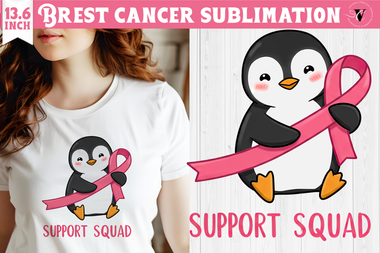 Breast cancer sublimation | Pink ribbon | Awareness Clipart