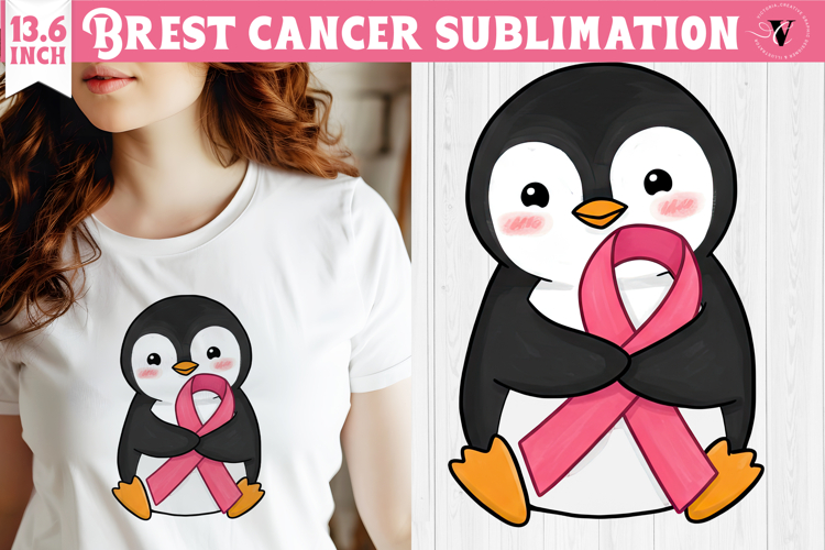 Breast cancer sublimation | Pink ribbon | Awareness Clipart
