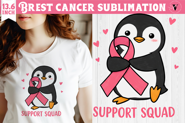 Breast cancer sublimation | Pink ribbon | Awareness Clipart