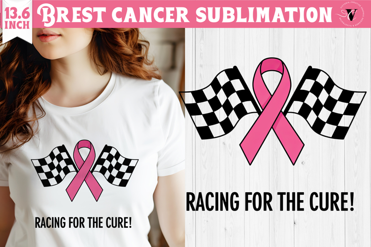 Breast cancer sublimation | Pink ribbon | Awareness Clipart