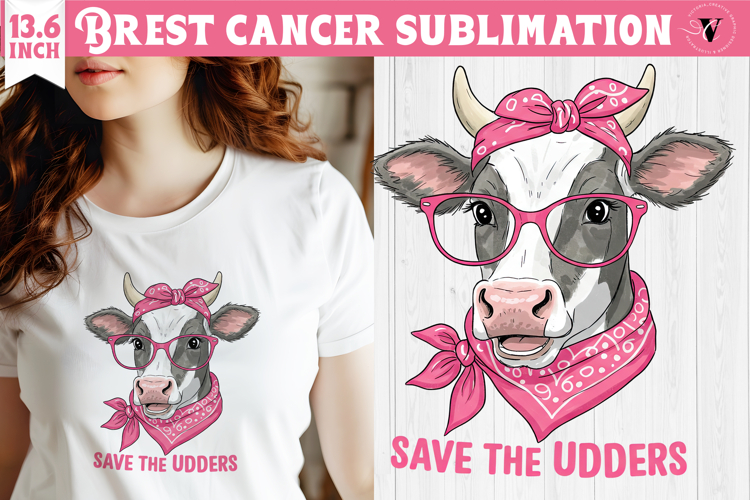 Breast cancer sublimation | Pink ribbon | Awareness Clipart