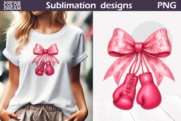 Breast Cancer Awareness | Pink Ribbon Bow