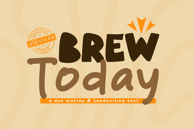 Brew Today - Display & Handwriting Font