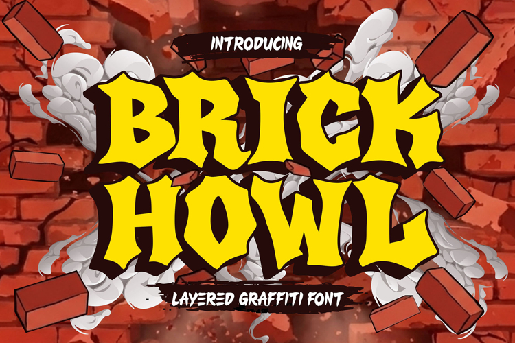 Brick Howl | 3D Wild Graffiti Style with Shadow Power