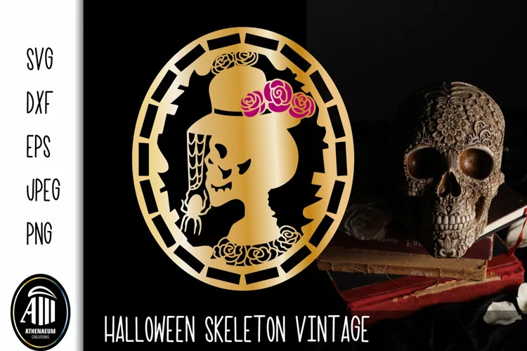 Halloween Skeleton SVG| Skeleton Bride| Halloween Silhouette