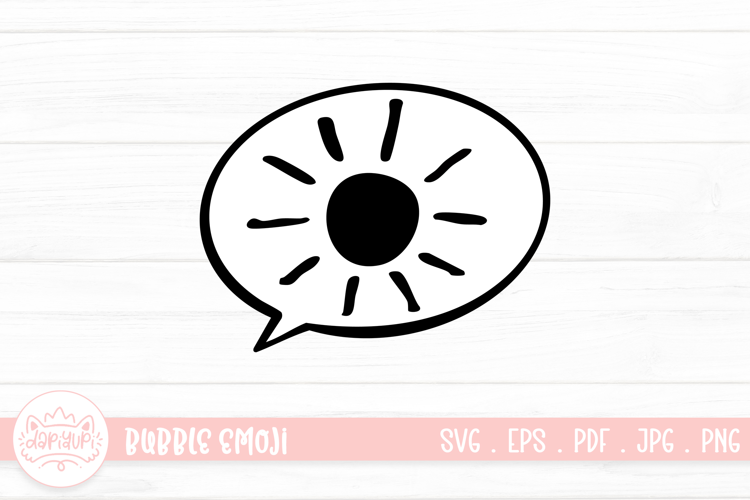 Bright Bubble Expression SVG