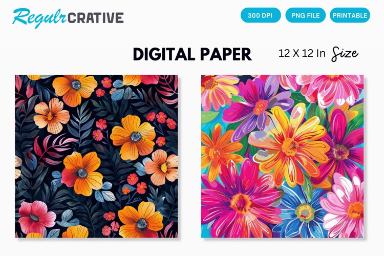 Summer Digital Paper Image 2