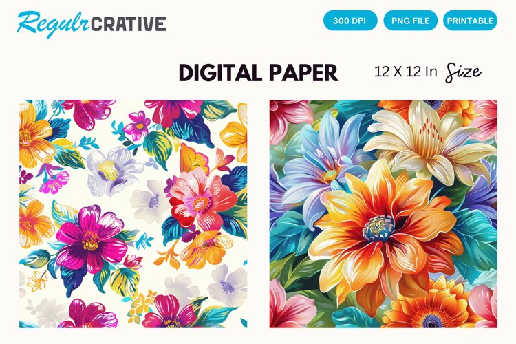 Summer Digital Paper Image 21