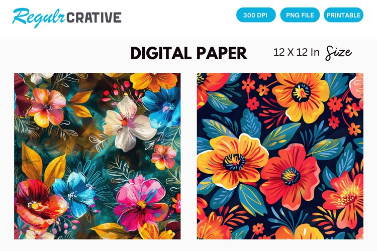 Summer Digital Paper Image 20