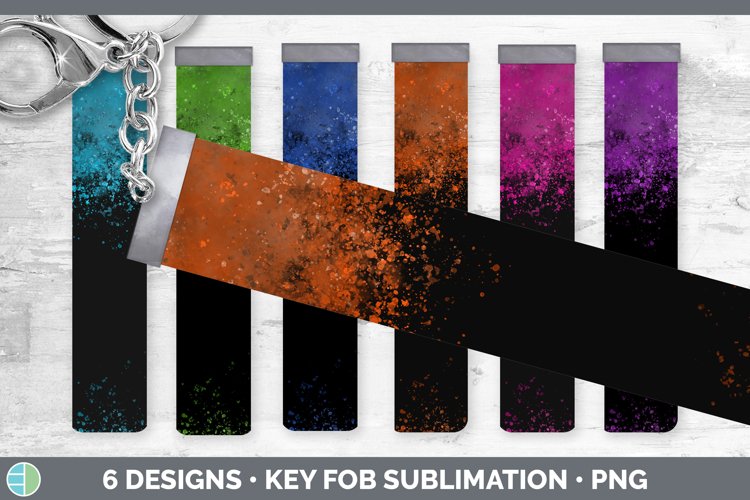 Bright Key Fob | Wristlet Sublimation