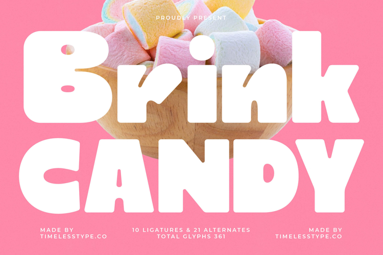 Brink Candy - Bold Display Font
