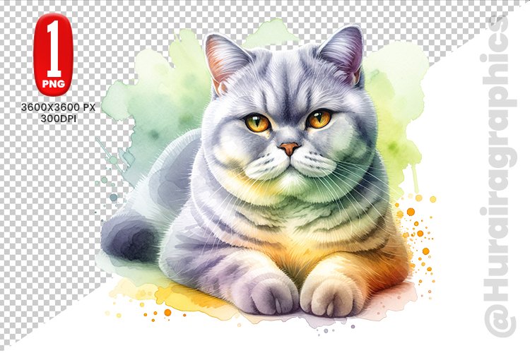 Cute Cat Clipart Image 14