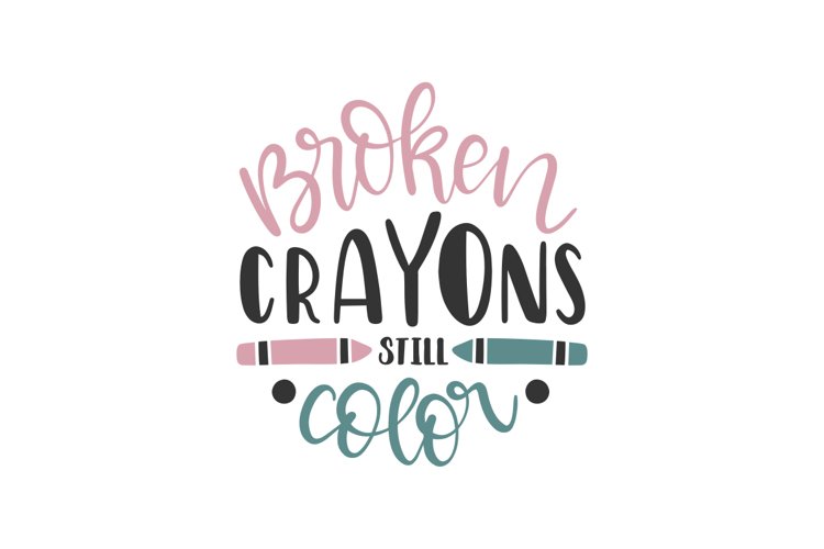 Crayons Svg Image 11