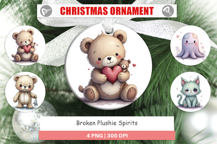 Ornament Broken Plushie Spirits