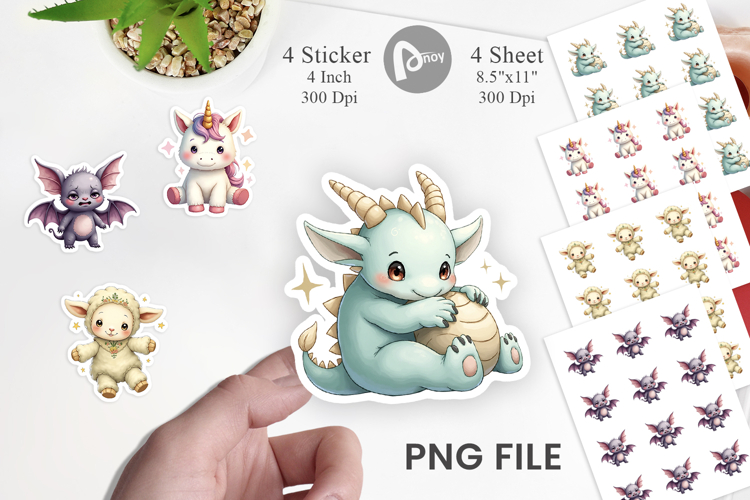 Broken Plushie Spirits Sticker