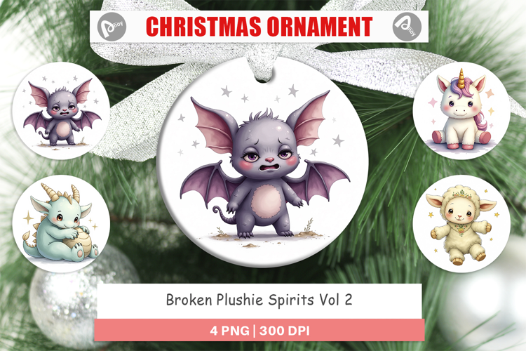 Ornament Broken Plushie Spirits