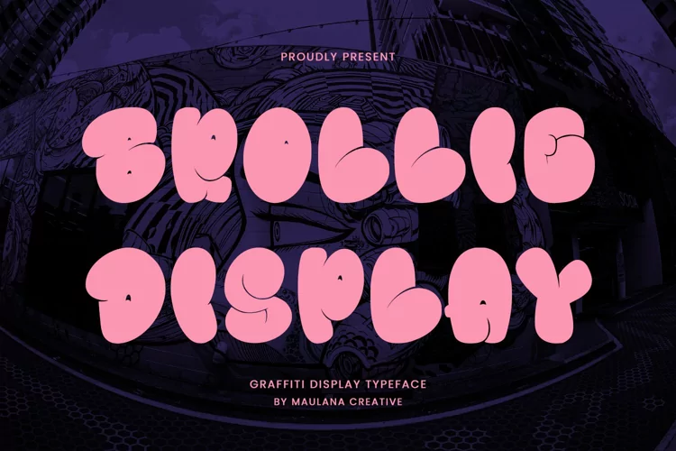 Brollie Graffiti Display Typeface