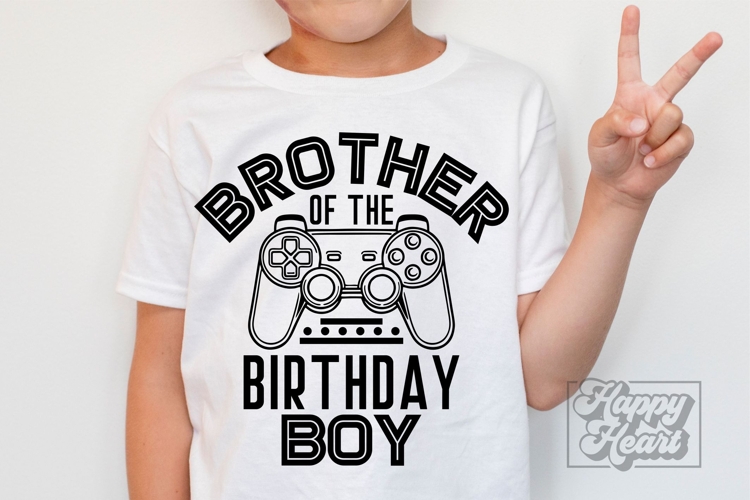 Brother Of The Birthday Boy Level Unlocked SVG Video Game