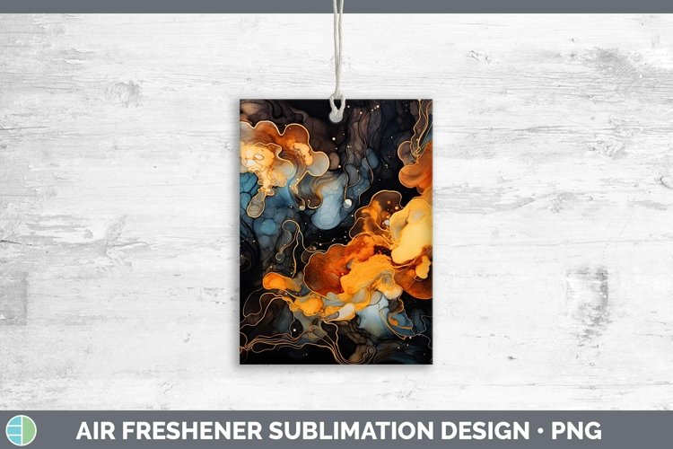 Brown Air Freshener | Sublimation Car Freshener Designs