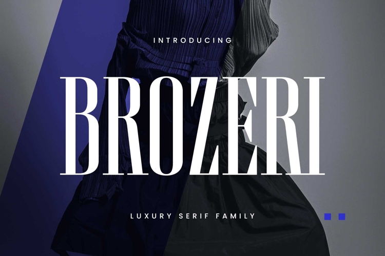 Brozeri Casual Serif Family