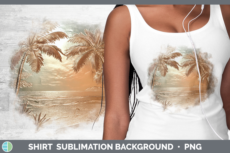 Beach Background Clipart Image 22