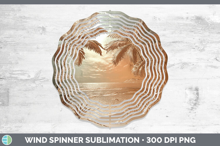 GorgeousBS01 Copper Relief Wind Spinner design.