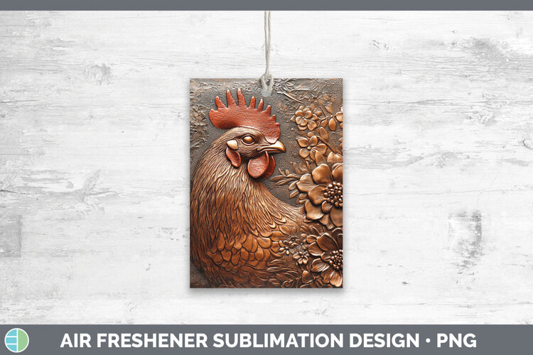 GorgeousBS01 Copper Relief Air Freshener design.