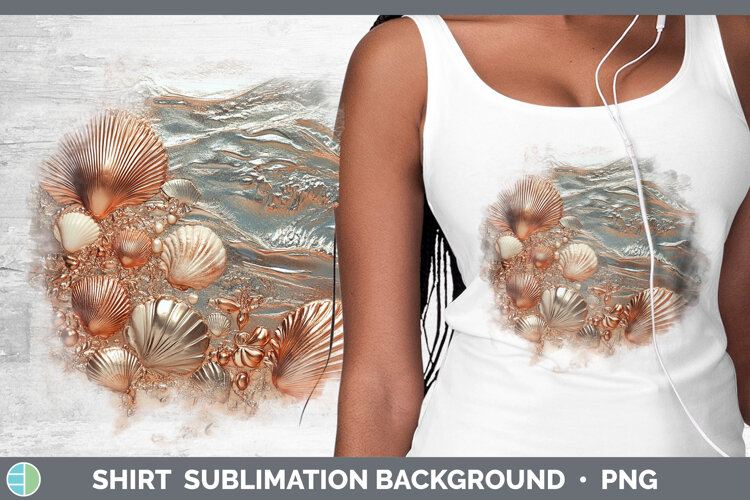 GorgeousBS01 Copper Relief Shirt design.