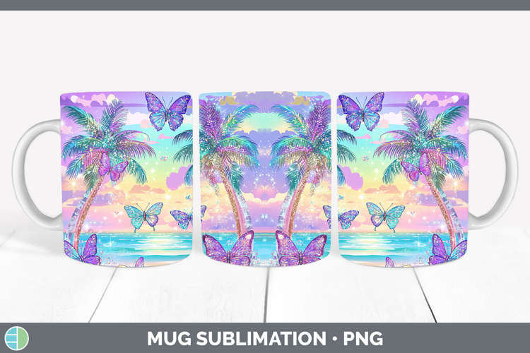 GorgeousBS01 Glitter Mug Wrap design.