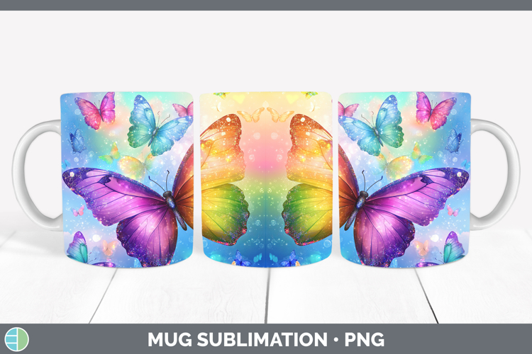 GorgeousBS01 Glitter Mug Wrap design.