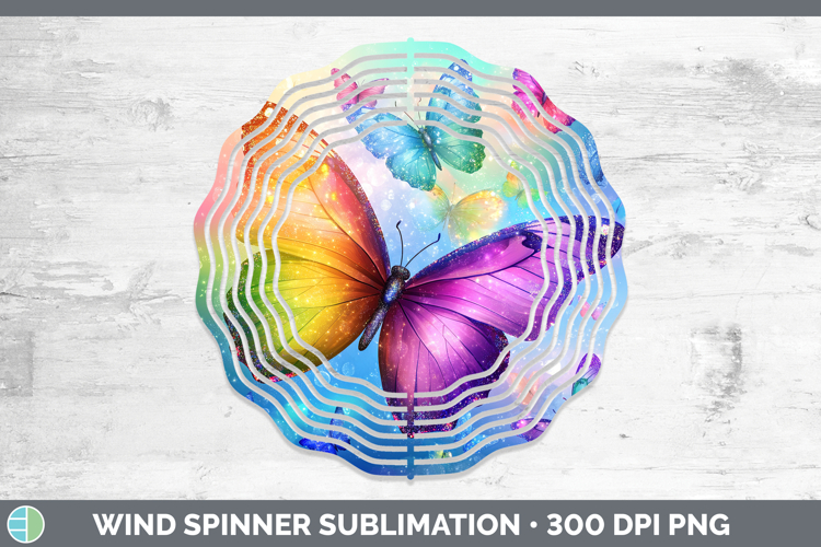 GorgeousBS01 Glitter Wind Spinner design.