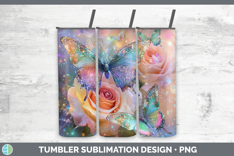 GorgeousBS01 Glitter Tumbler design.