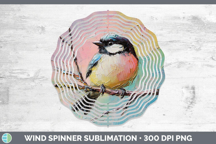 GorgeousBS01 Thick Paint Wind Spinner design.