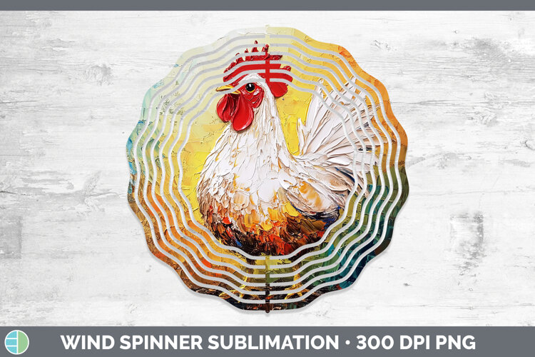 GorgeousBS01 Thick Paint Wind Spinner design.