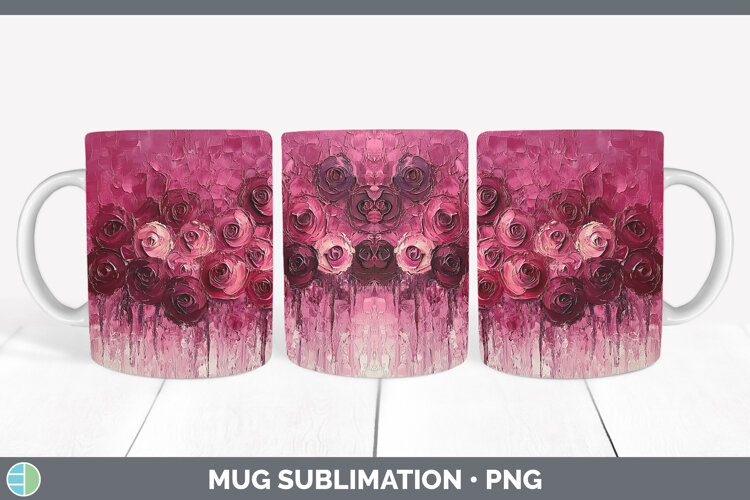 GorgeousBS01 Thick Paint Mug Wrap design.