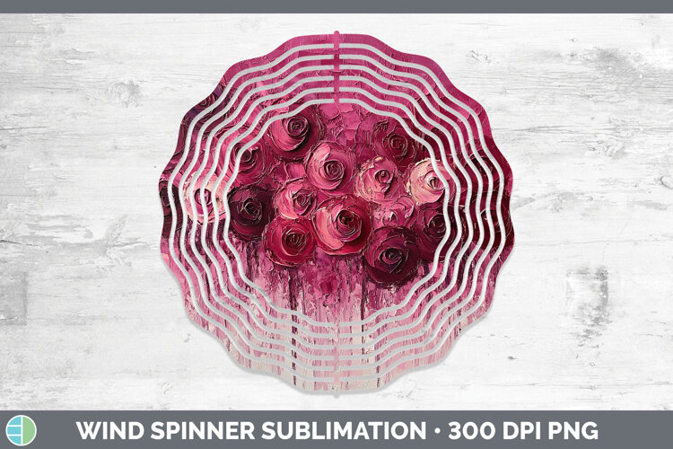 GorgeousBS01 Thick Paint Wind Spinner design.