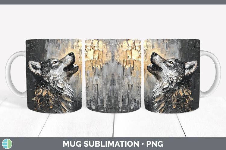 GorgeousBS01 Thick Paint Mug Wrap design.