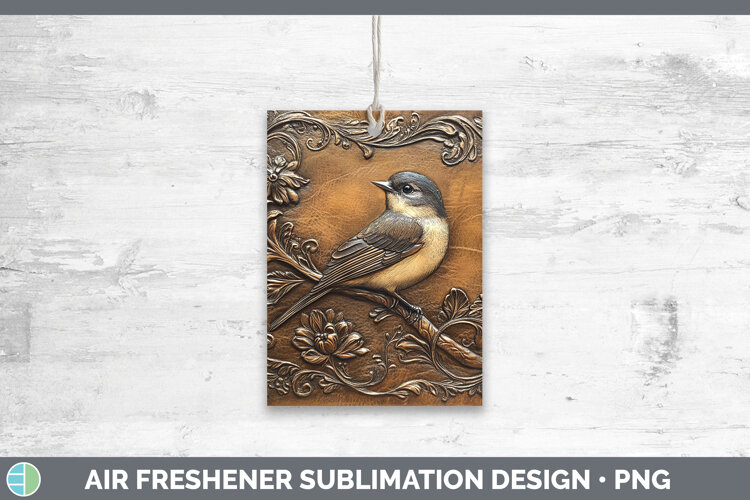GorgeousBS01 Tooled Leather Air Freshener design.