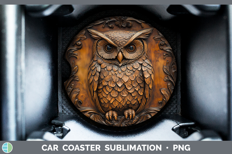 Car Coaster Sublimation Designs Image 11