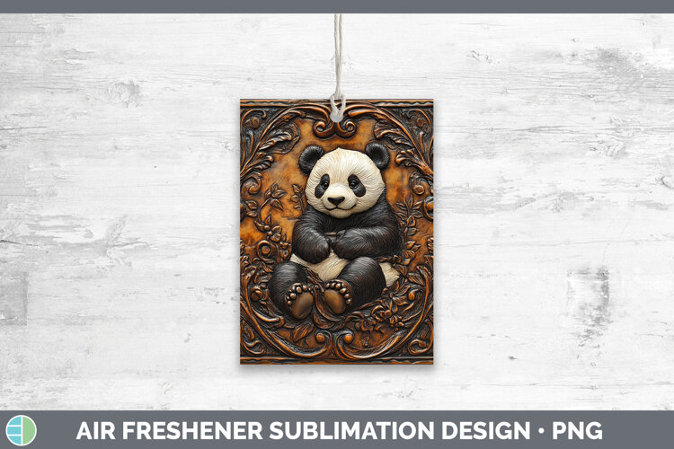 GorgeousBS01 Tooled Leather Air Freshener design.
