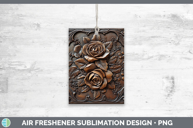 GorgeousBS01 Tooled Leather Air Freshener design.