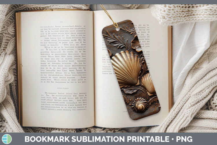GorgeousBS01 Tooled Leather Bookmark design.