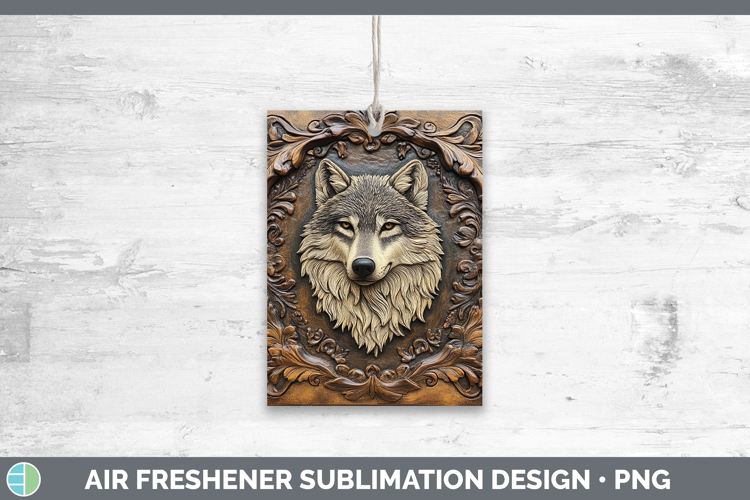 GorgeousBS01 Tooled Leather Air Freshener design.