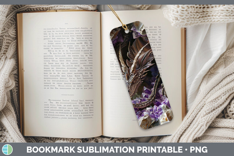 GorgeousBS02 Geode Bookmark design.
