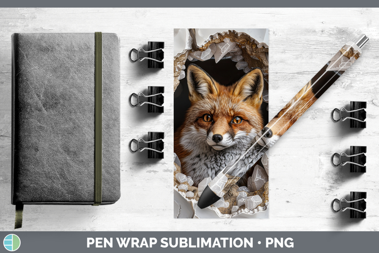 GorgeousBS02 Geode Pen Wrap design.